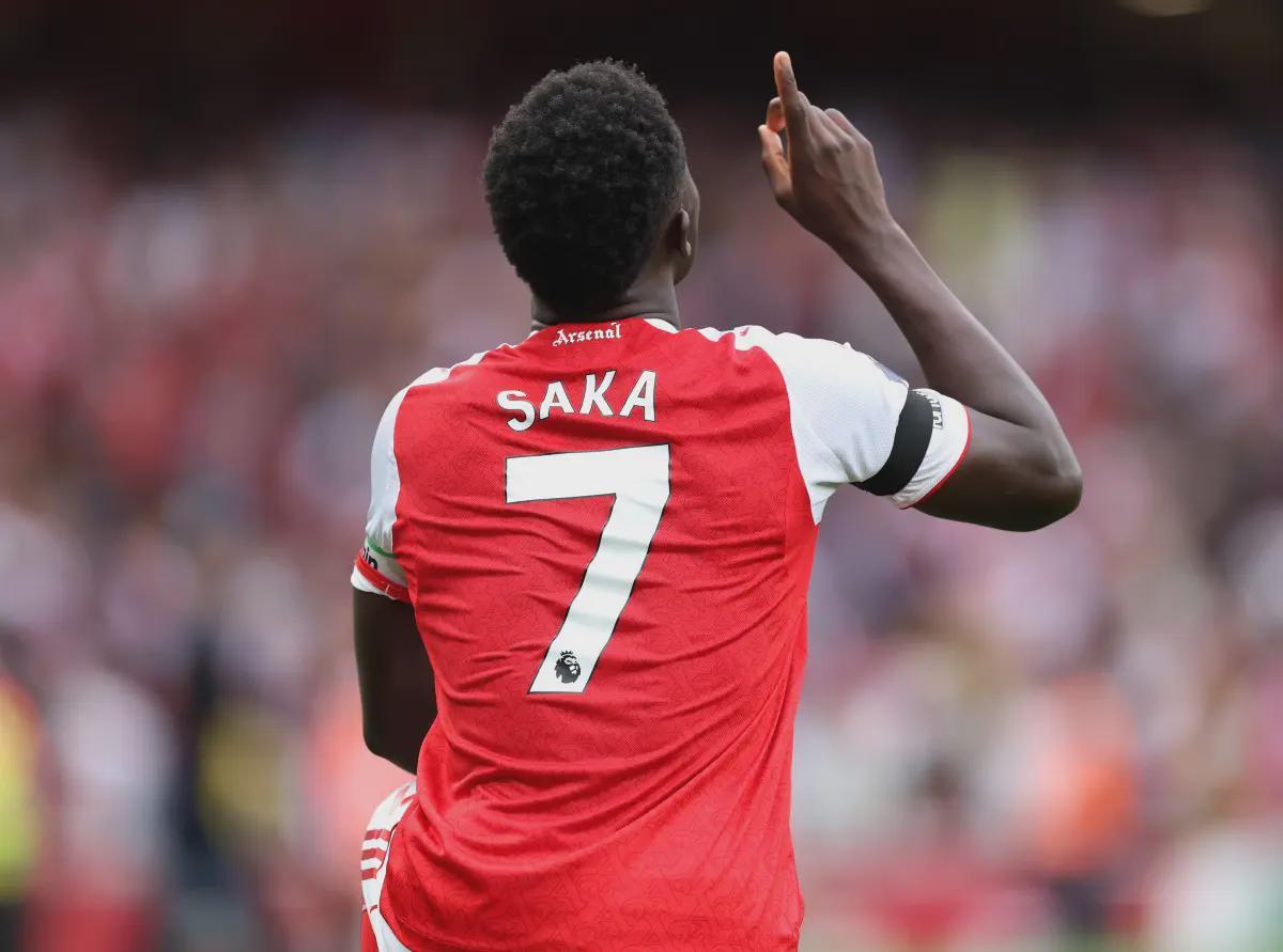 kaiyun-枪手跟队:阿森纳正积极推进萨卡和萨利巴的续约