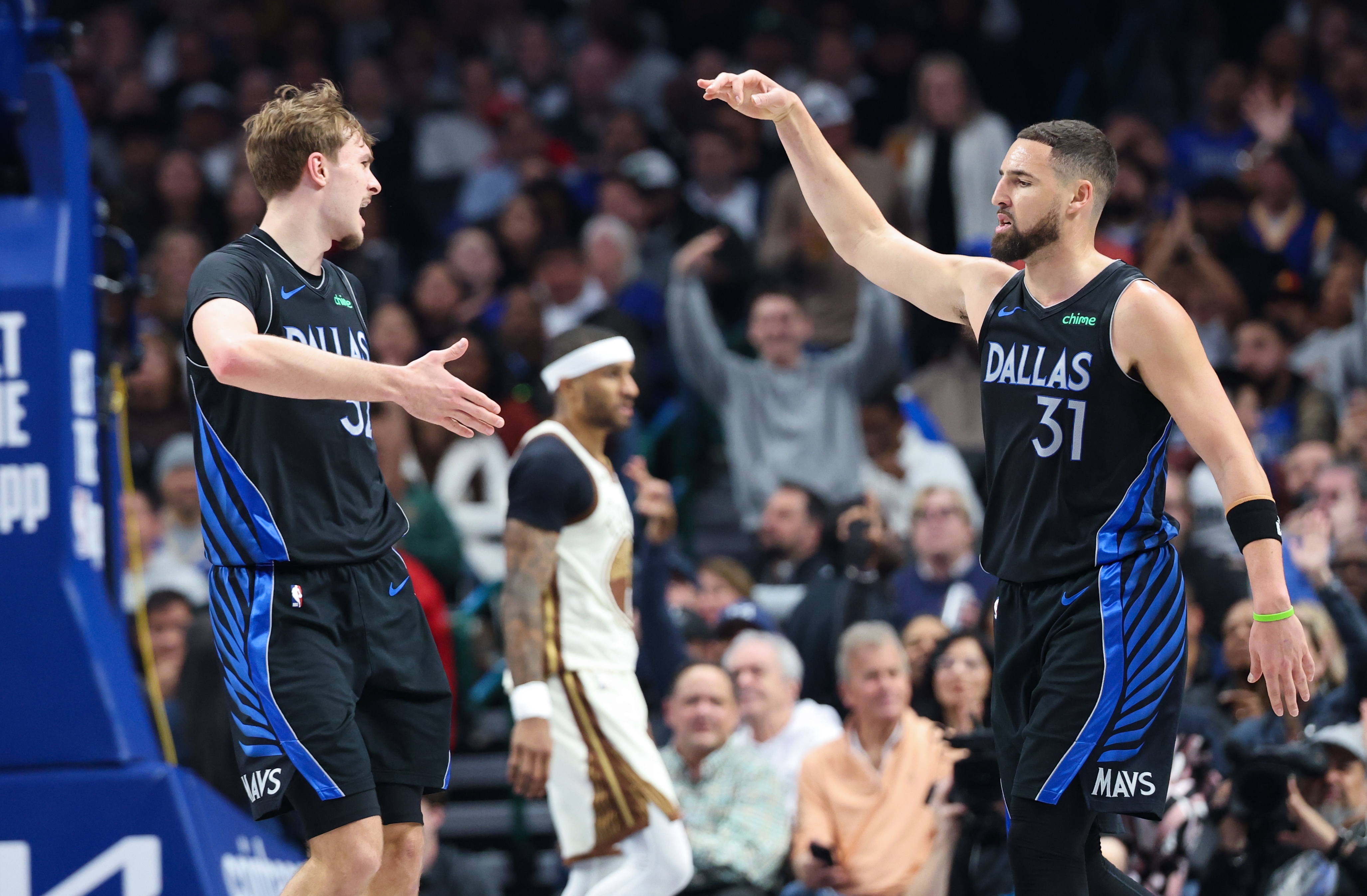 开云APP-克里斯蒂:在克莱身边打球对我和弗拉格是幸运 继续保持投篮信心